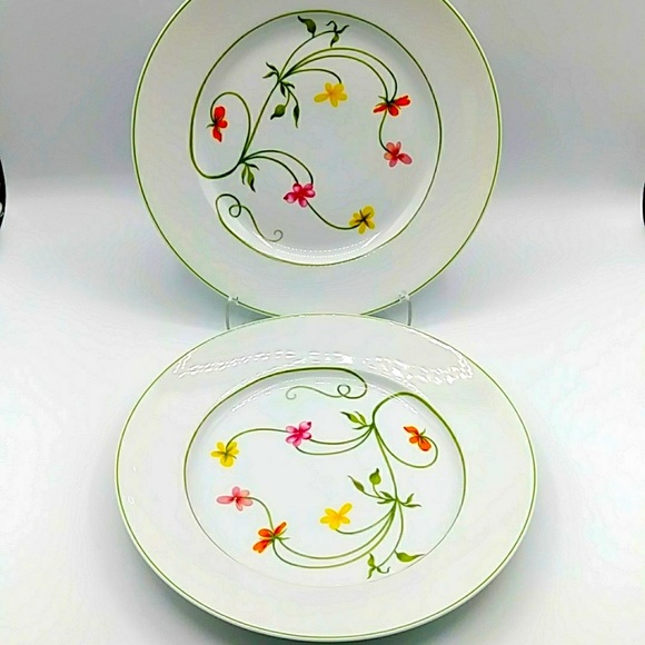 💐HP! 2 Denby Duchess 10.25" Plates. Made in Portugal 1974. Vintage - Picture 1 of 8